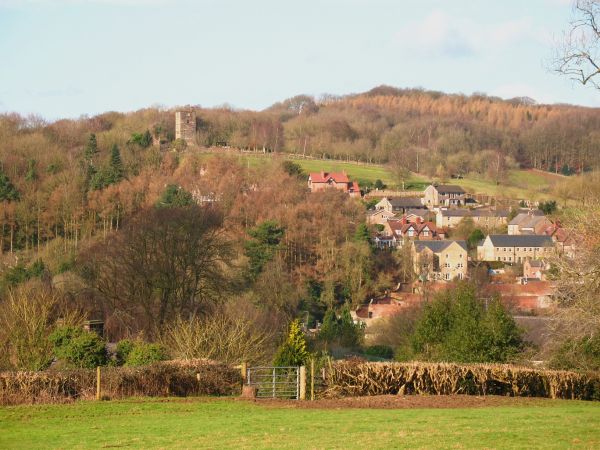 A view of Milford near Belper